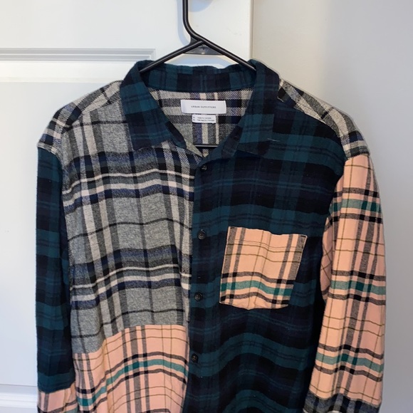 Urban Outfitters Patchwork Flannel - Picture 3 of 3